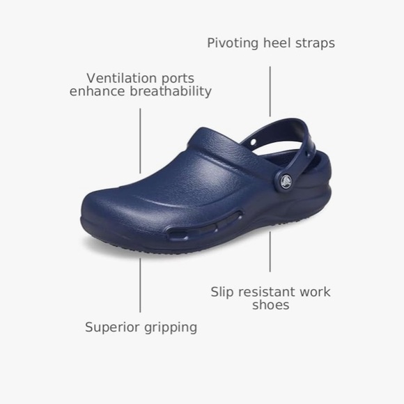 Crocs Bistro (Unisex) Navy - Picture 3 of 4